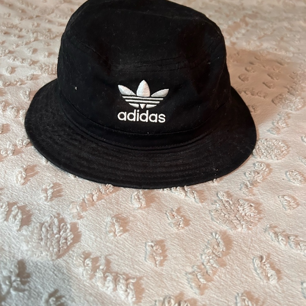 Adidas Black Bucket Hat